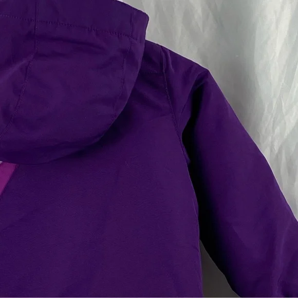 Wonderkids Purple and Pink Color Block Puffer Jacket Size 4T - Picture 15 of 16